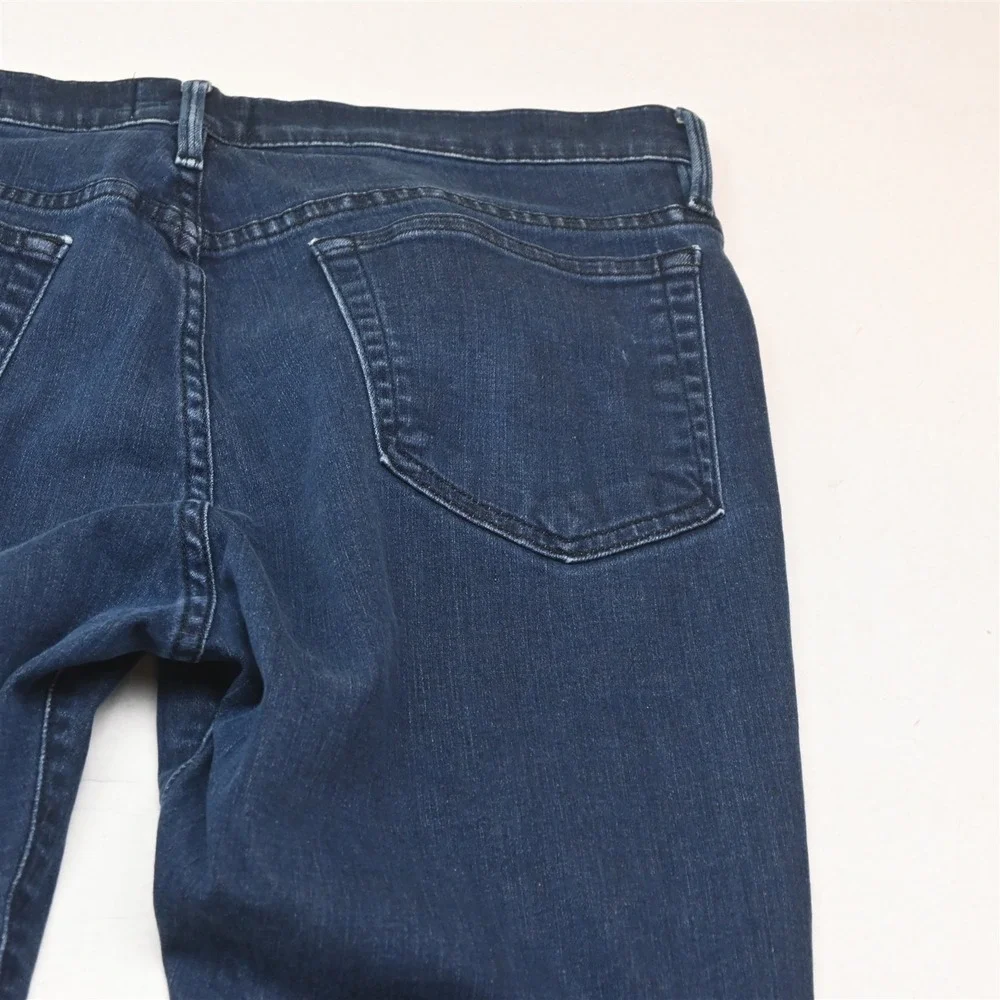 Frame 34x32 Dark Stretch Denim L Homme Skinny Mens Jeans